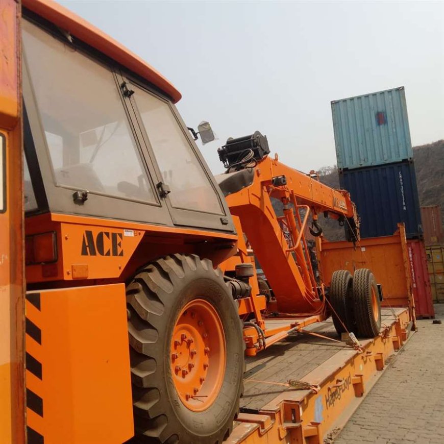 ACE crane moved from India to Tanzania
