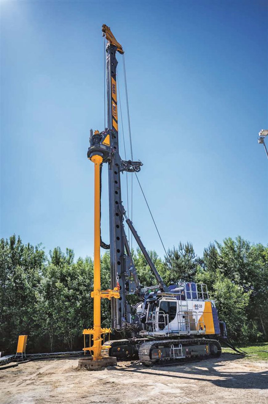 Bauer’s New Electric Drilling Rig