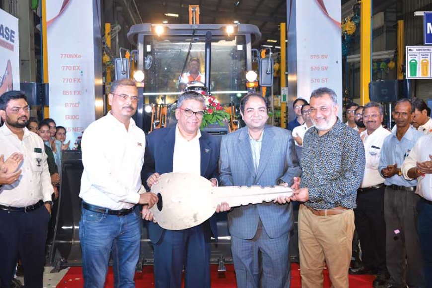CASE India crosses production milestone of 50,000th Loader Backhoe in India