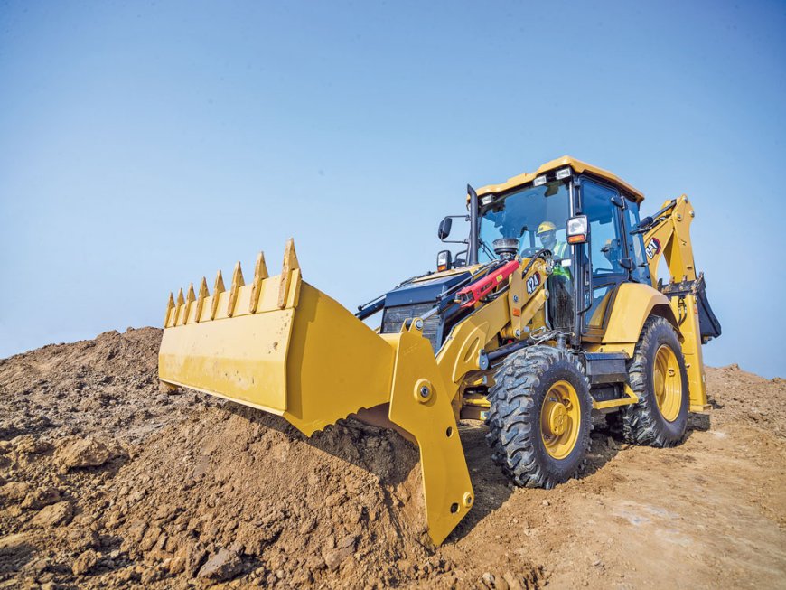 Design transformation for the new Cat 424 Backhoe Loader delivers more performance, fuel efficiency, options and comfort