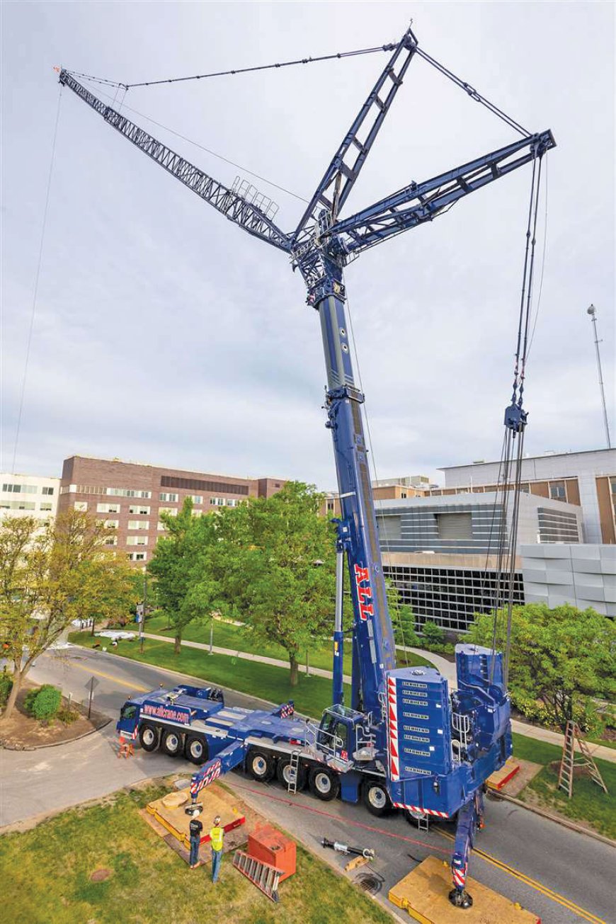 First Lift For All’s New Liebherr