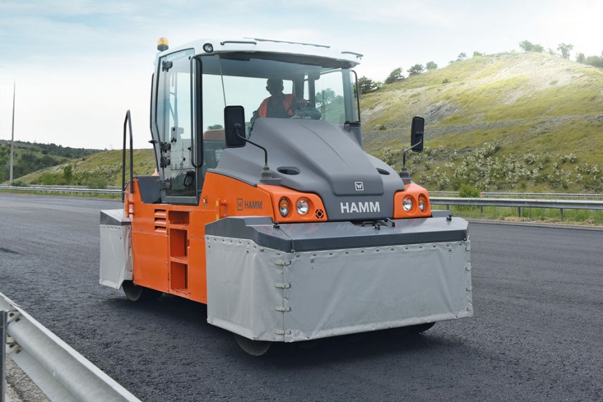 HAMM | HP series – Strong pneumatic-tyre rollers with many options are performing impressively