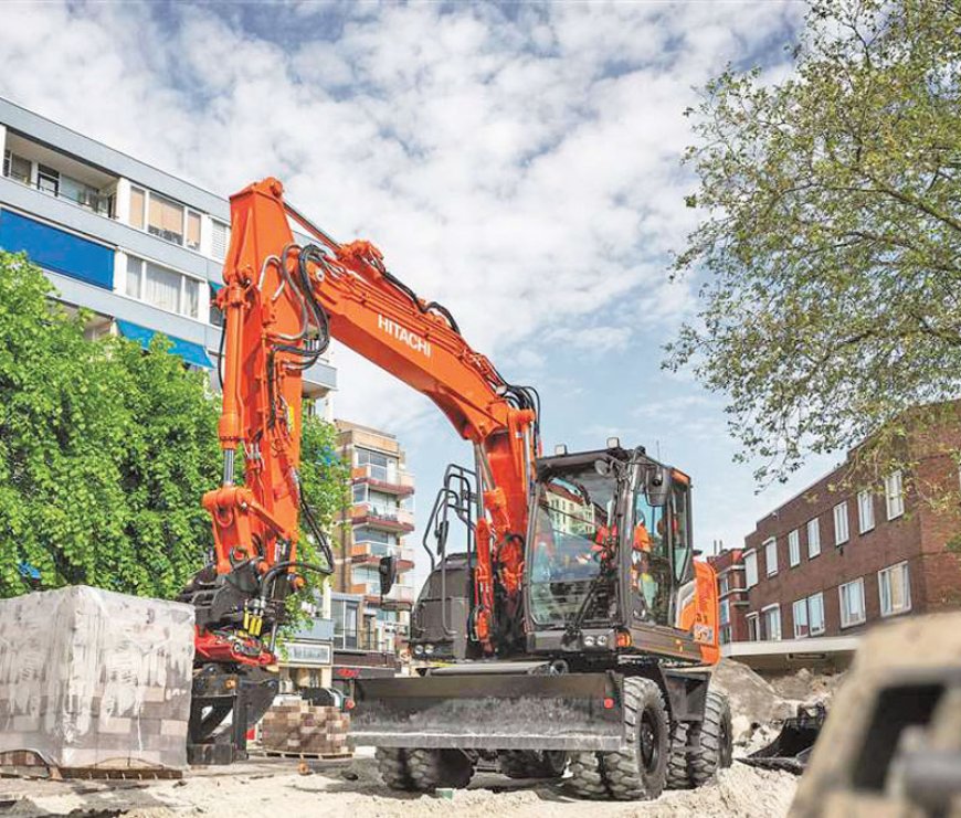 Hitachi expands range of wheeled excavators