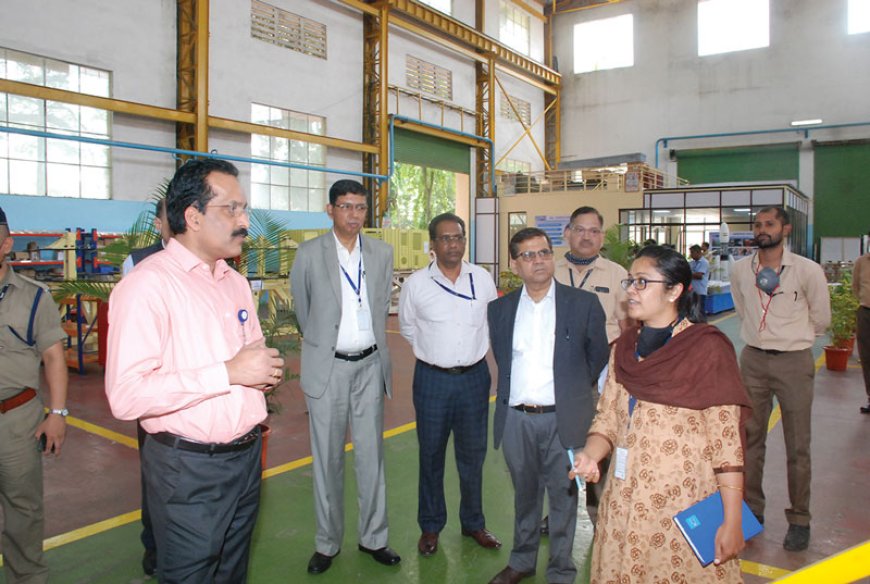 ISRO Chairman visits BEML’s Aerospace facilities at Bangalore Complex