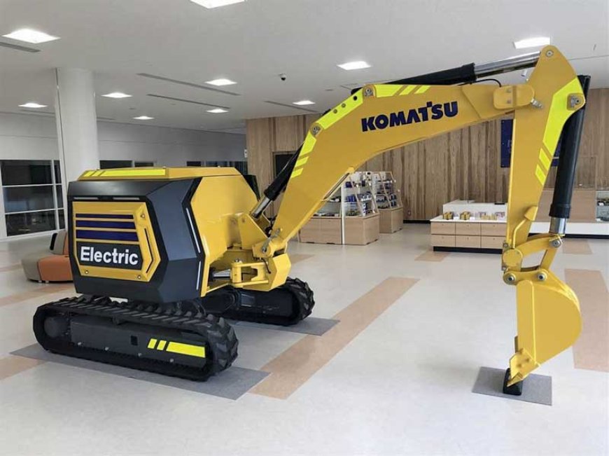 Komatsu’s Introduces Electric And Remote-Controlled Concept Mini Excavator