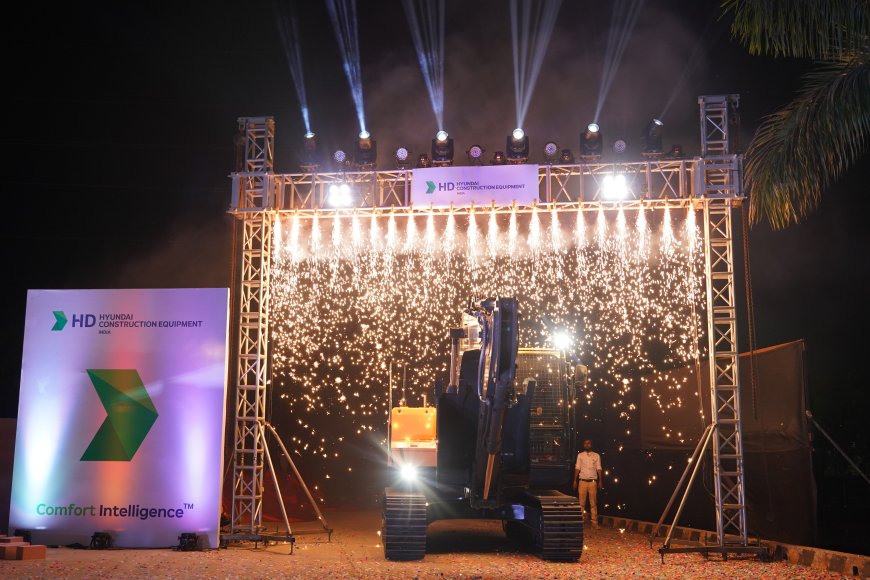 Launch of New Excavators &#038; Forklifts from HD Hyundai Construction Equipment India