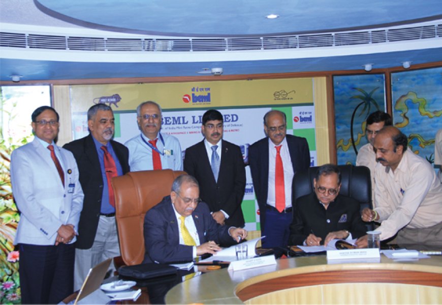 L&#038;T and BEML sign MoU