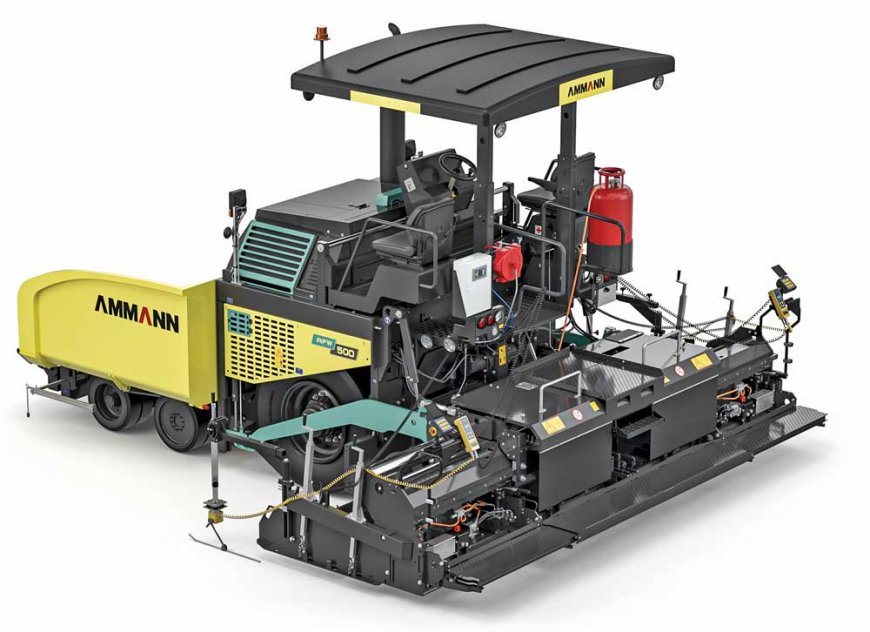 New AMMANN Wheeled Paver in the Market – AFW 500 is an Ideal Fit for Highway Projects
