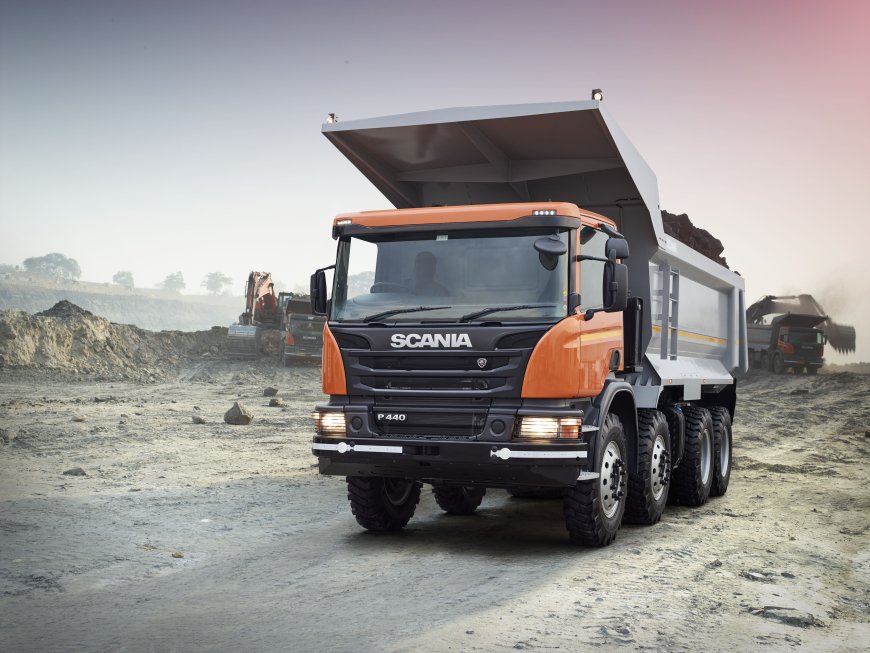 Scania Launches New Generation Tipper for Indian Mining Sector