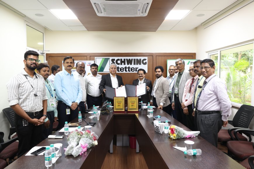 Schwing Stetter India Collaborates with SRM Easwari Engineering College; offers One-Year internship for students