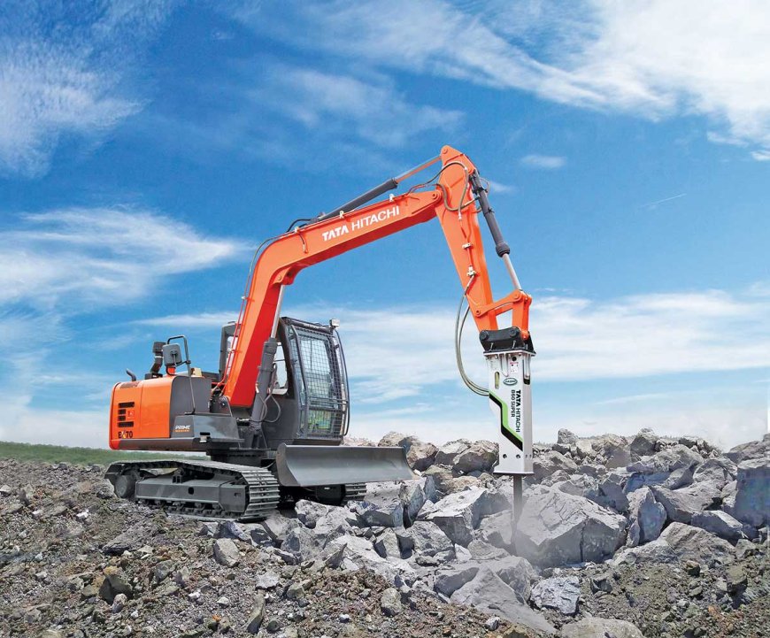 Tata Hitachi’s New Prime Series Hydraulic Excavators EX70 Prime Series