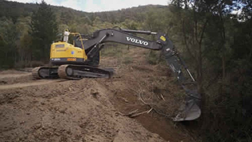 Volvo excavators thrive where others fear to tread