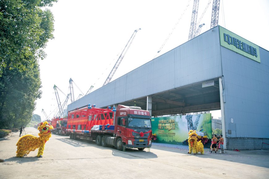 Zoomlion Exports China’s Largest Crawler Crane