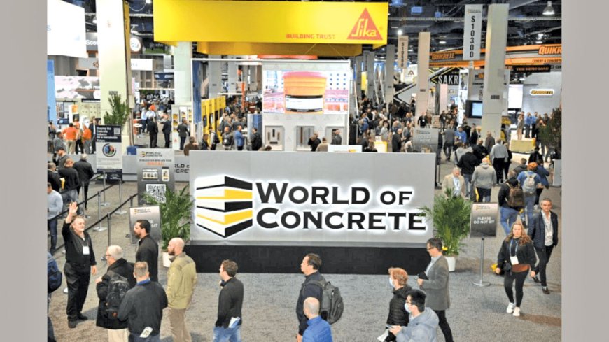 World of Concrete Hosts Nearly 60,000 Registered Construction Professionals for Semi-Centennial Anniversary