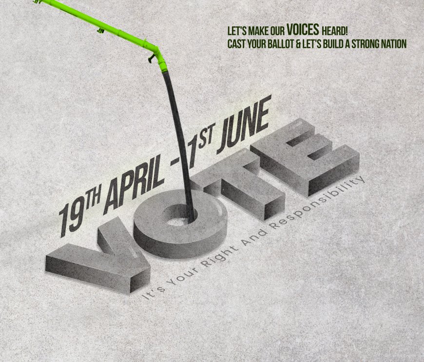 Schwing Stetter India promotes 100% voting through internal campaign.