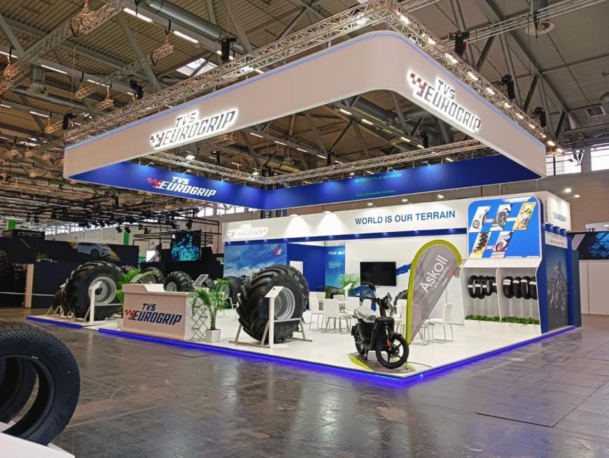 TVS EUROGRIP TYRES LAUNCHES STEEL BELTED AGRO INDUSTRIAL RADIAL TYRES AT THE TIRE SHOW IN COLOGNE