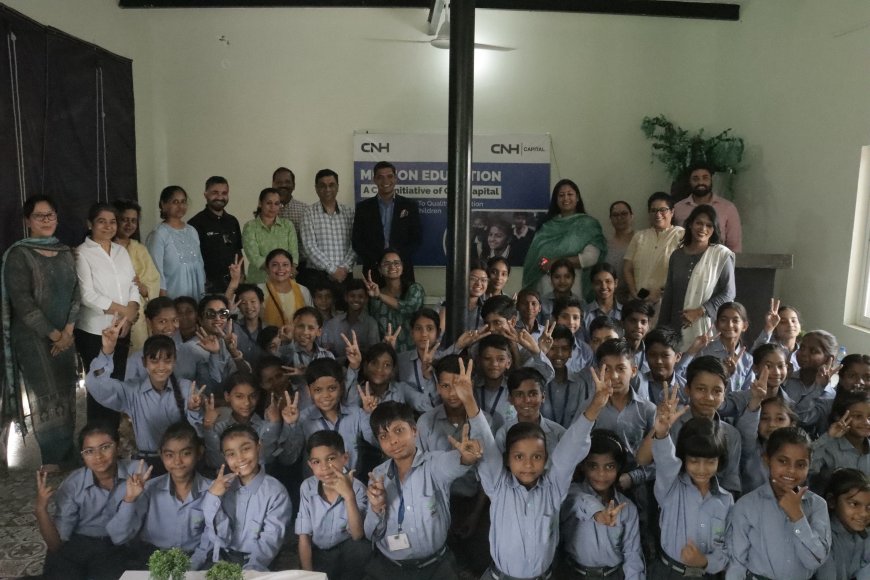 CNH Capital introduces ‘Mission Education’ to support Underprivileged Children