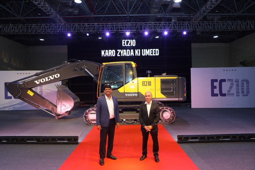 Volvo CE unveils new ‘Built for Bharat’ EC210 Hydraulic Excavator