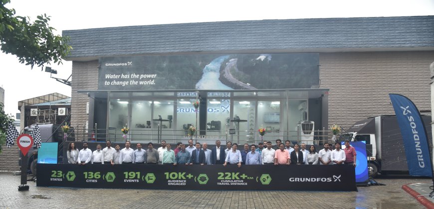 Grundfos Concludes Successful iTruck Drive Initiative, Championing Sustainability Across India