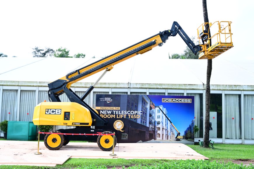 JCB Introduces the Telescopic Boom Platform, the T 65D in India