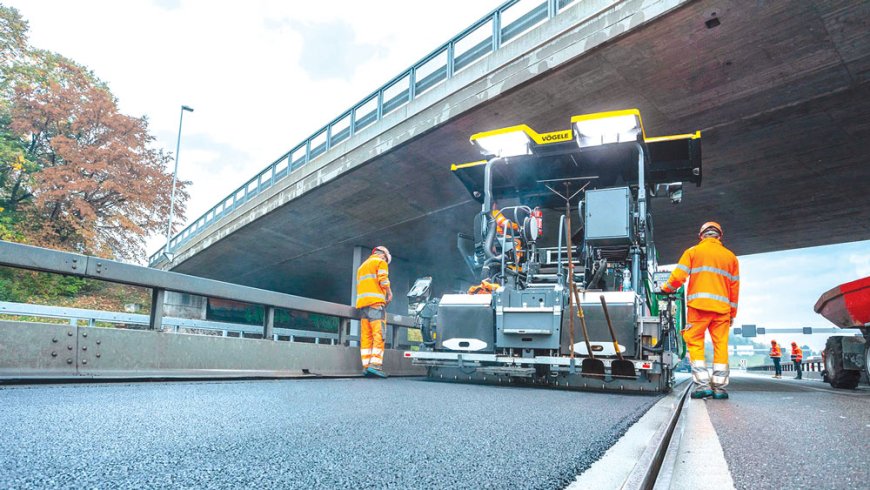 VÖGELE: SAFE and HEALTHIER asphalt paving