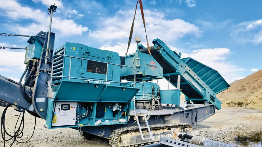 POWERSCREEN service team overcomes extreme conditions to COMPLETE INSTALLATION in Ladakh, India