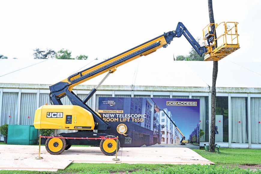 JCB Introduces the Telescopic BOOM Platform, the T65D in India