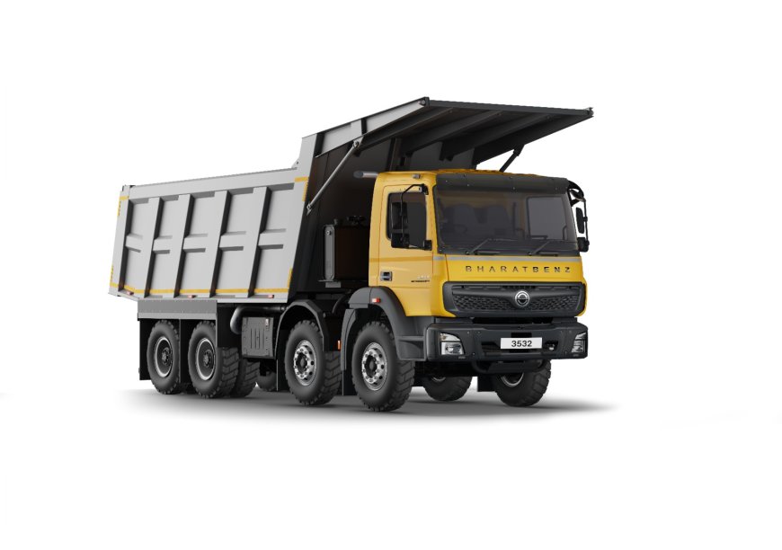 New BharatBenz Torqshift tipper range wins bulk order for mining