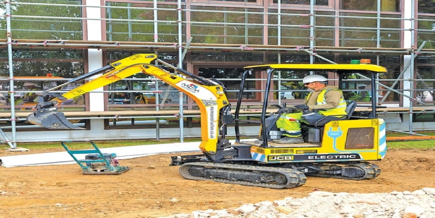 UNLEASHING INNOVATION:  The JCB 19C-1E Electric Mini Excavator