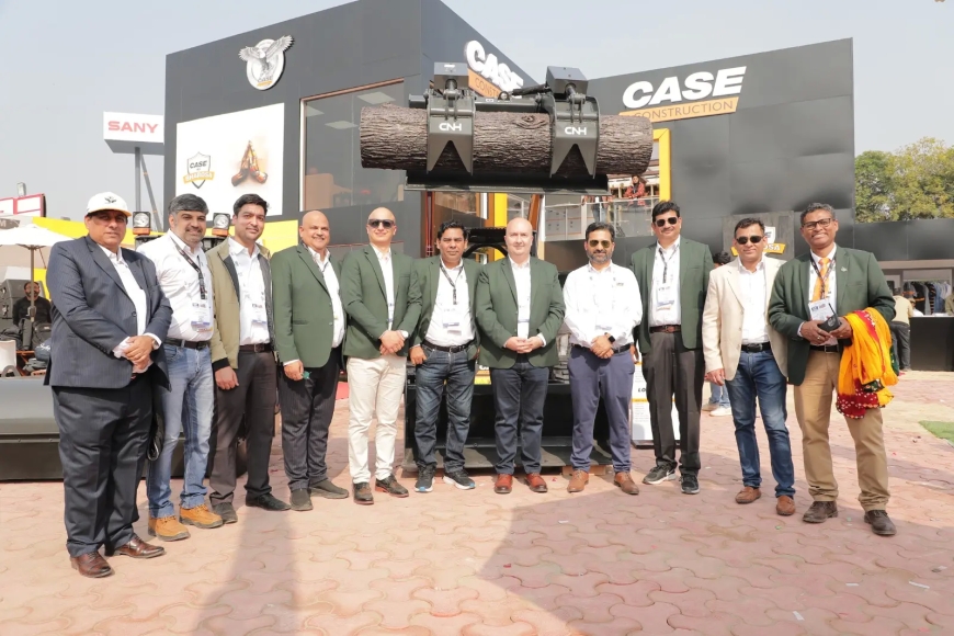 CASE India focuses on Safety, Sustainability, Customer Centricity, and Indigenisation at The Bharat Construction Equipment Expo 2025