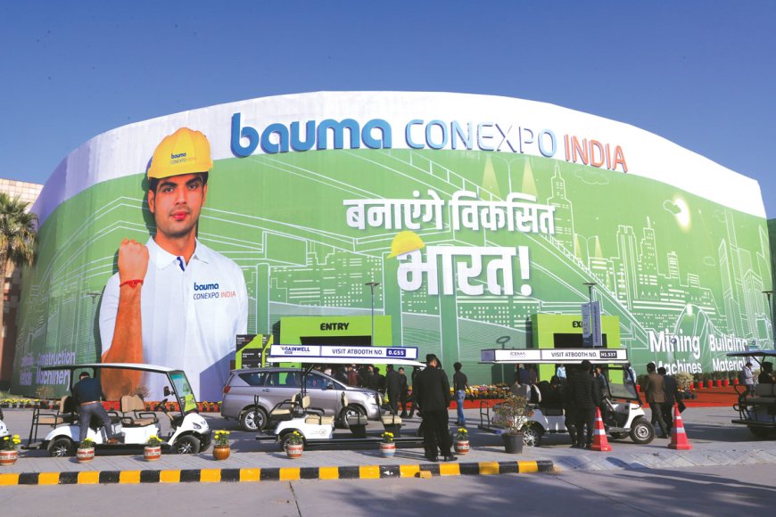 bauma CONEXPO INDIA 2024 REDEFINING India’s Infrastructure Vision with a Record-Breaking Edition