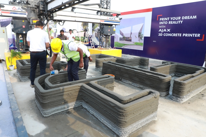 AJAX Engineering: Redefining Construction with 3D Concrete Printing