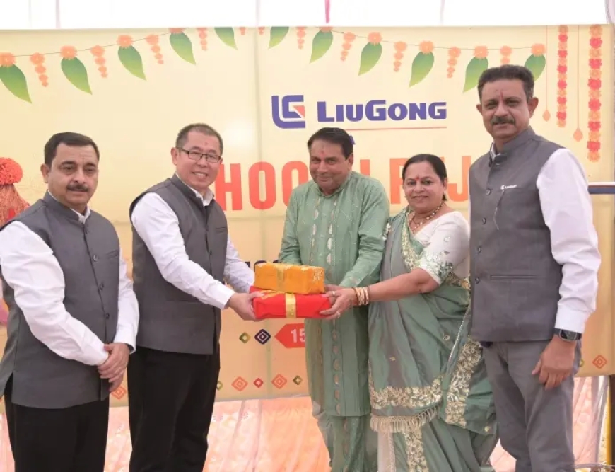 LiuGong India Lays Foundation Stone for New Plant in Pithampur