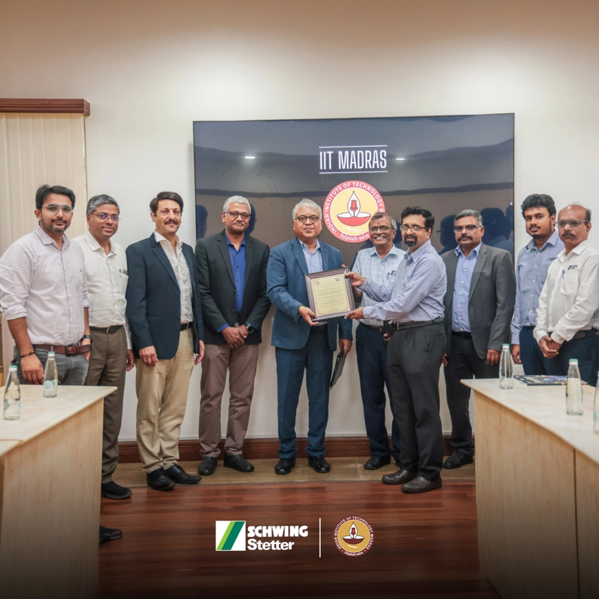 Schwing Stetter India and IIT Madras collaborate to deliver sustainable construction solutions