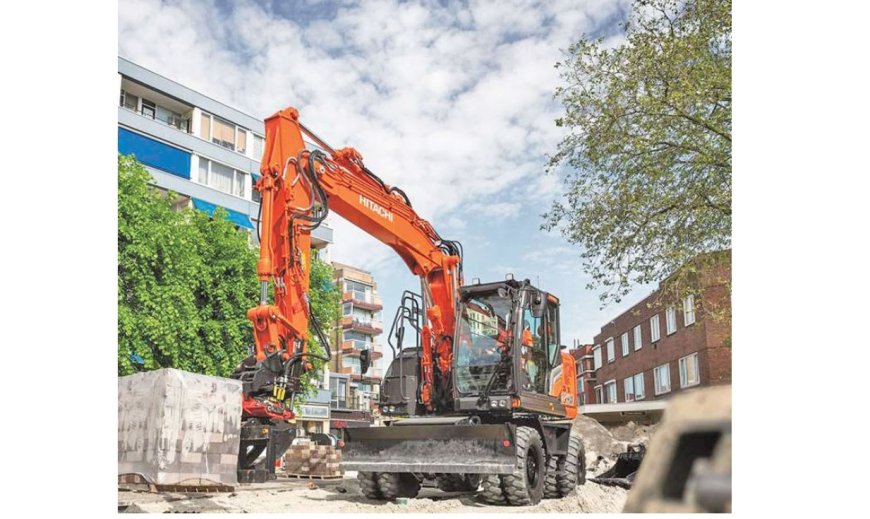 Hitachi expands range of wheeled excavators