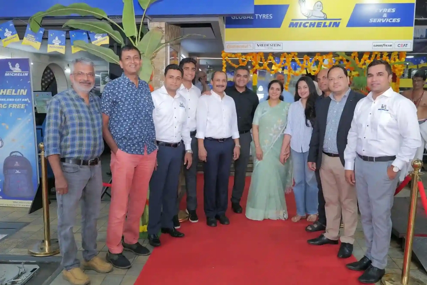 Michelin India opens its first Michelin Tyres & Services Store in Kochi in partnership with Global Tyres