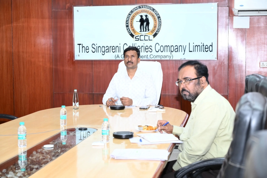Massive Afforestation Drive to Begin in Singareni from June 1; 40 lakh saplings to be planted across 675 hectares in SCCL