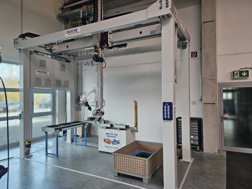 ZASCHE handling Unveils Smart Handling with BIG BIN Picking System for Flexible, Scalable Semi-Automation