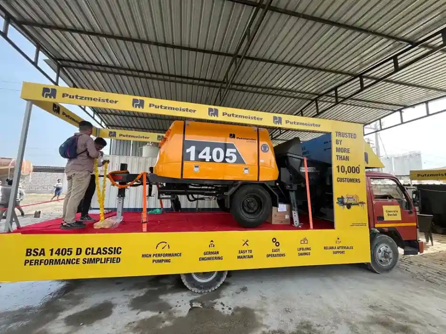 Putzmeister Unveils Latest Addition to its Stationary Concrete Pump Range