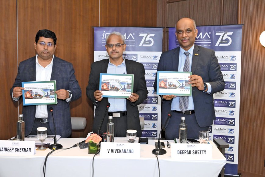 Indian Construction Equipment Industry Achieves 3% Growth in FY25 Driven by Strong 10% Export Surge Amid Subdued Domestic Market