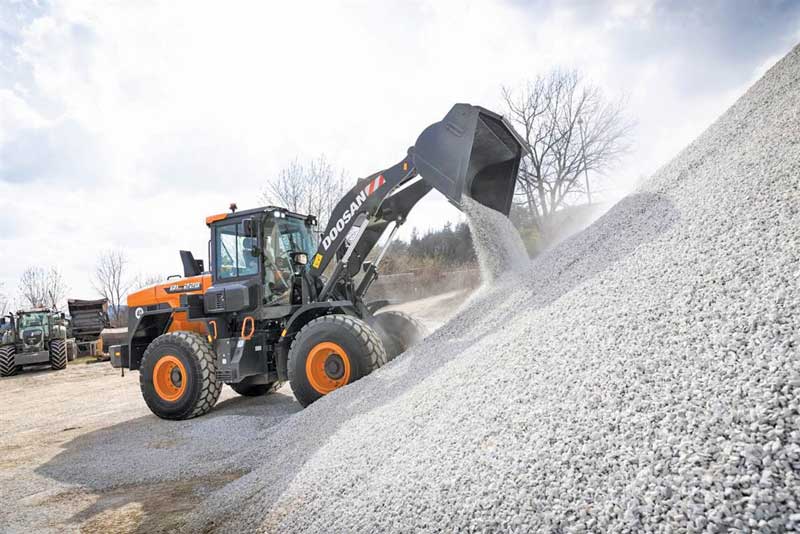 New Wheeled Loaders From Doosan Infracore Europe Indias Most Read Construction And Mining 3929