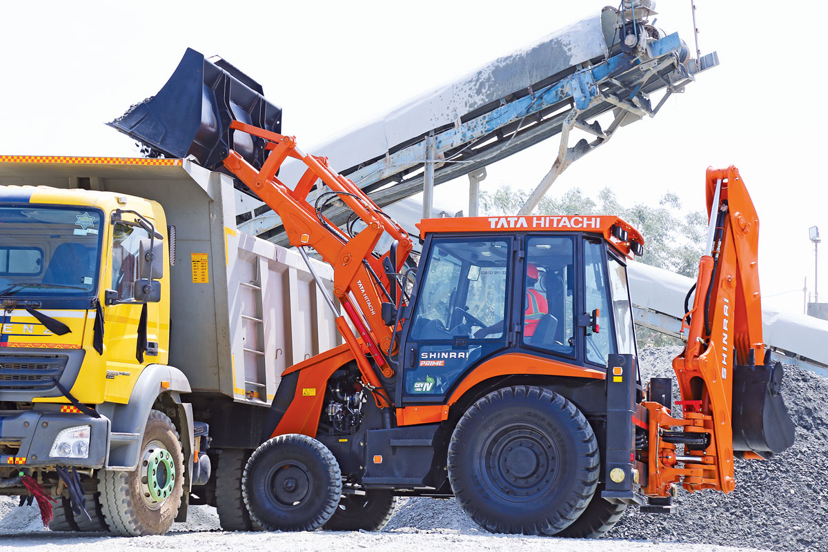 Tata Hitachis New Campaign For Its Cev Iv Compliant Backhoe Loader