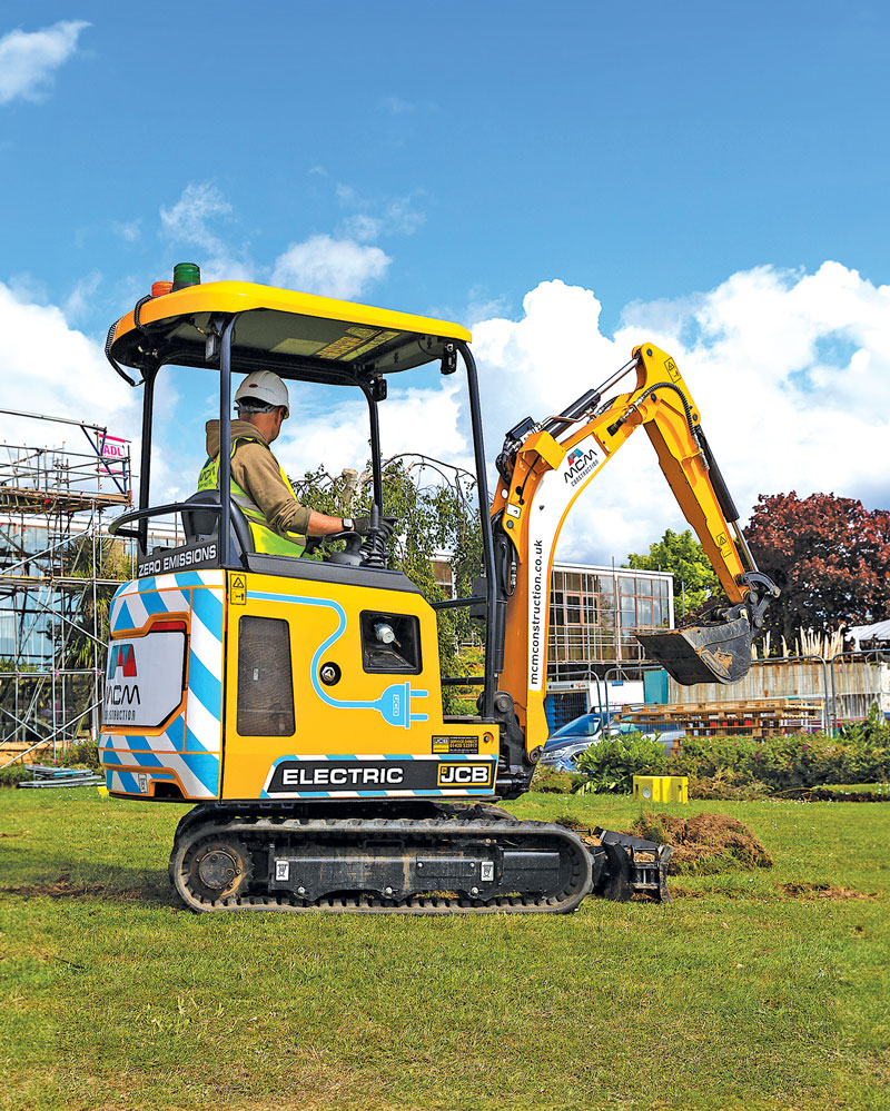 UNLEASHING INNOVATION: The JCB 19C-1E Electric Mini Excavator | India's ...